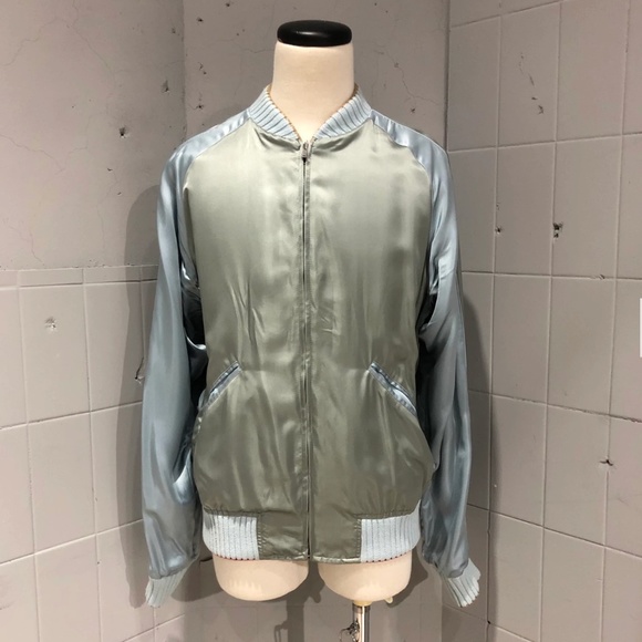Men´s Reversible Silk Bomber Jacket